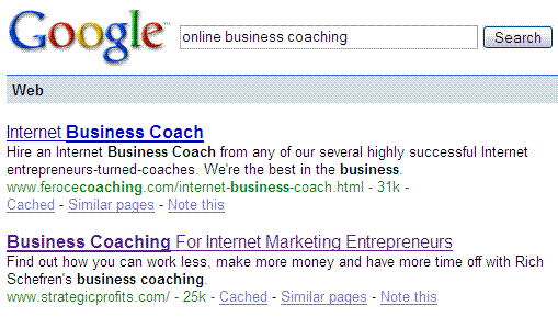 Strategic Profits SERPs